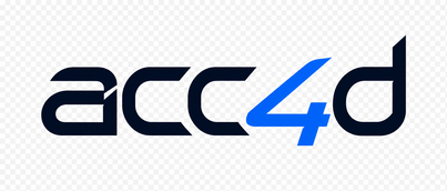 Logo acc4d berwarna es biru